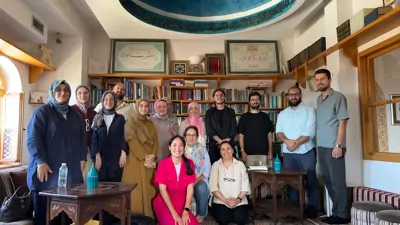 Bosna Hersek turu, İsa Bey Mevlevihanesi grup fotoğrafı