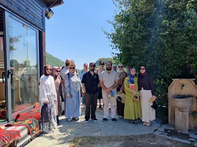 Bosna Hersek turu, Mesudiyye Tekkesi ziyareti