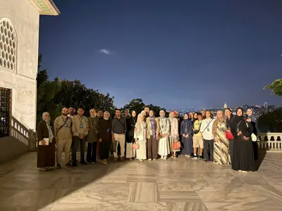 Türkiye turu, Topkapı Sarayı Balkonu İstanbul manzarası