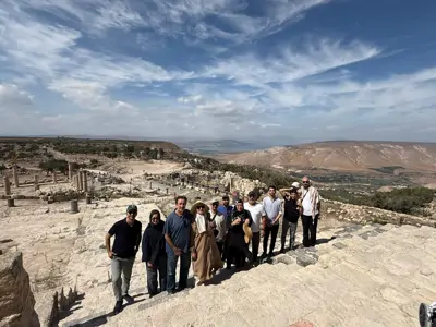 Levant turu, Umm Qais antik kenti manzarası