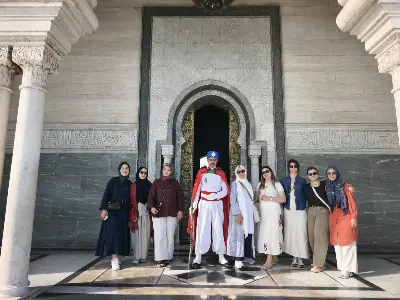 Fas turu, Rabat Muhammed V Mausolesi ziyareti