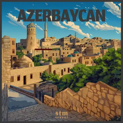 Azerbaycan turu, Baku tarihi şehir merkezi ve Maiden Kulesi manzarası
