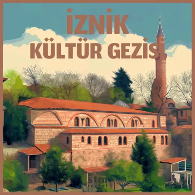 İznik turu, tarihi camii ve minare mimarisi