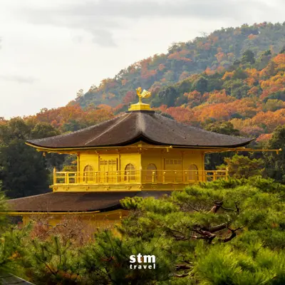 Japonya turu, Kyoto Kinkaku-ji Altın Pavyon manzarası