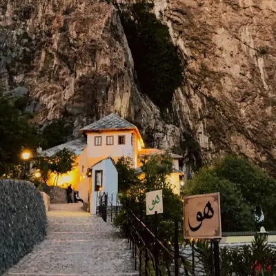 Balkan turu, Konjic Neretva Nehri kanyonu ve tarihi ev