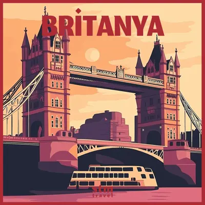Britanya turu, Londra Tower Bridge ve Thames Nehri manzarası