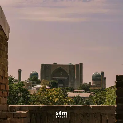 Özbekistan turu, Semerkand Bibi-Hanım Camii manzarası