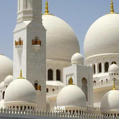 Dubai turu, Şeikh Zayed Camii beyaz mimarisi