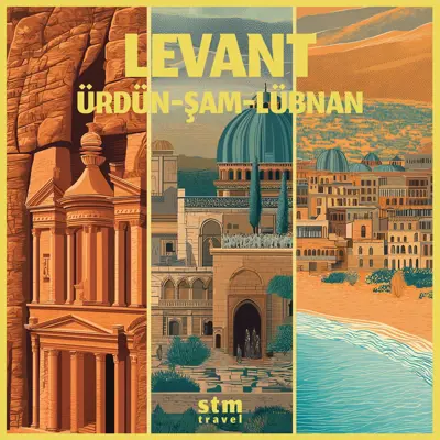 Levant turu, Petra, Şam ve Lübnan tarihi ve doğal güzellikleri