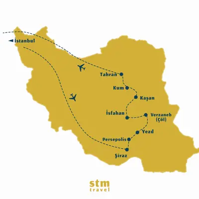 İran turu - Tahran, İsfahan, Şiraz ve Persepolis antik şehirleri