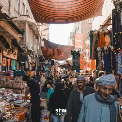 Mısır turu, Kahire Başçarşı geleneksel pazar sokakları