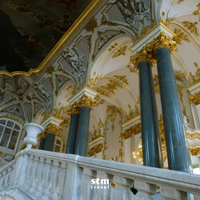 Rusya turu, Saint Petersburg Kışlık Sarayı iç mekanı