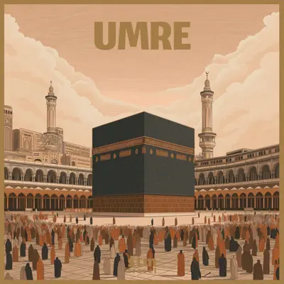 Umre turu, Kabe ve Mescid-i Haram avlu manzarası