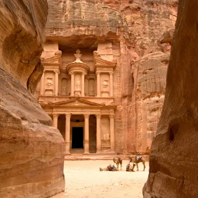 Ürdün turu, Petra antik şehri kaya tapınağı