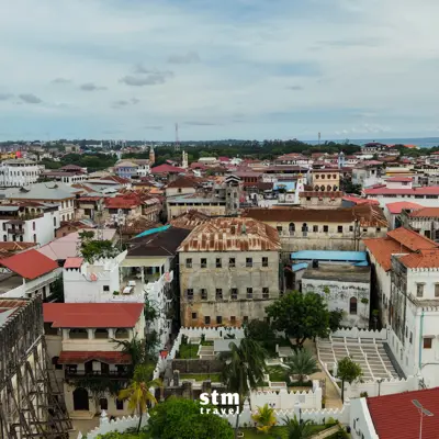 Tanzanya turu, Zanzibar Stone Town tarihi şehri manzarası